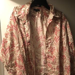 Long sleeved multicolored shirt